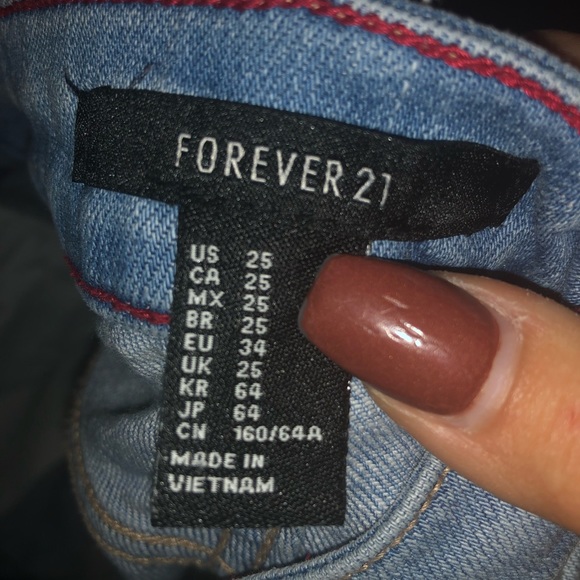 Ripped hem jeans - Picture 4 of 4